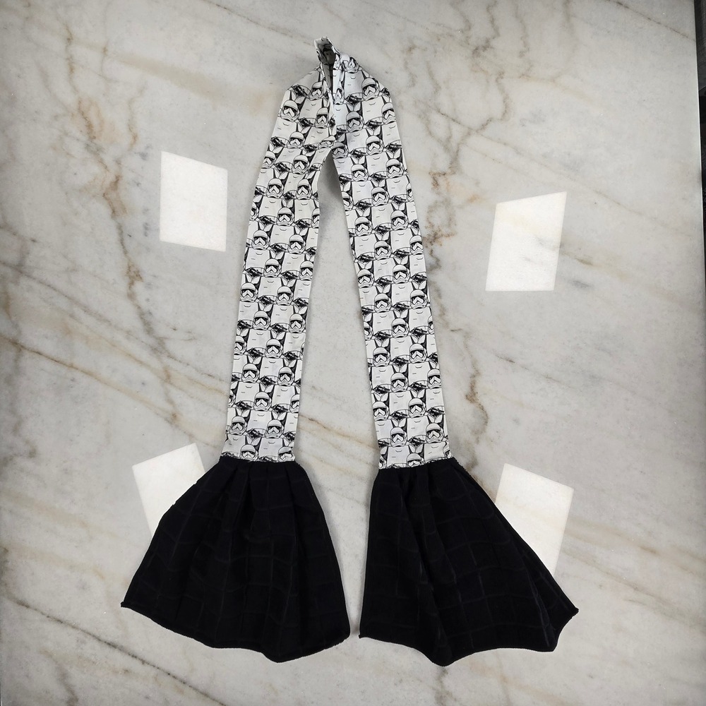 Handmade Kitchen Dish Towel Boa Scarf Black Stormtrooper Star Wars Sci-Fi Geek